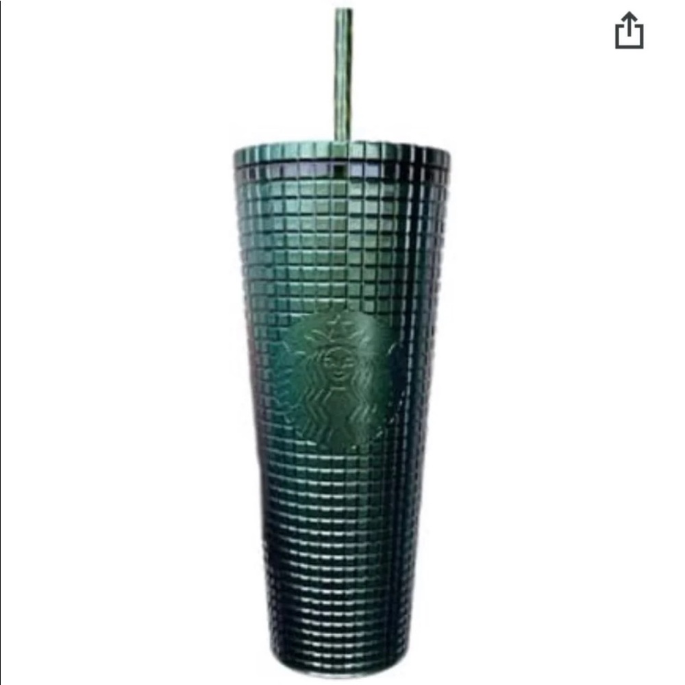 Starbucks Holiday Green Glittery Venti 24oz Tumbler 2021 New